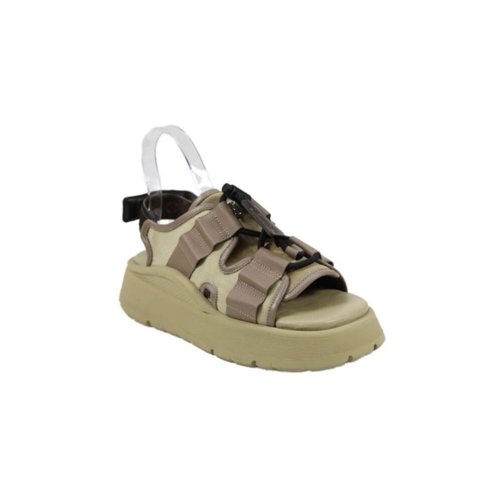 Louis Vuitton Womens Chameleon Comfort Sandals Shoes Khaki Size 7N
